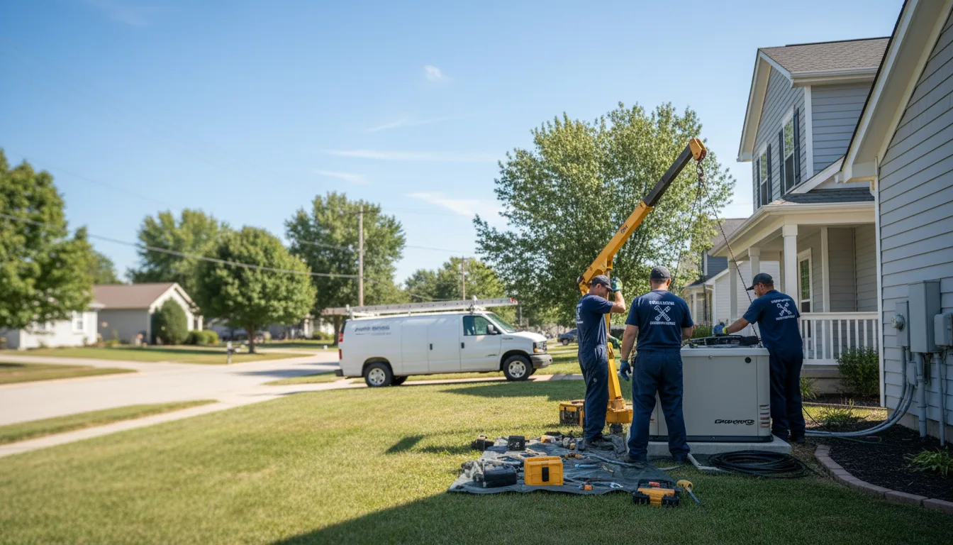 Generator Installation in Briggs, TX near me